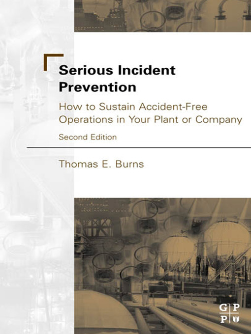 Title details for Serious Incident Prevention by Thomas Burns - Available